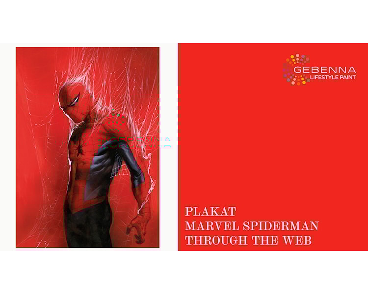 Plakat Marvel Spiderman Through the Spider Web